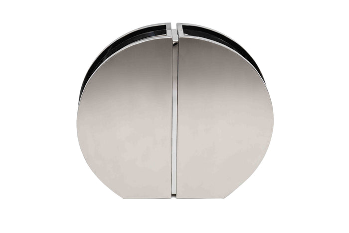 Nathalie Trad Milo Clutch Bag-Stainless Steel